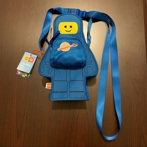 Lego X Target Exclusive Blue Minifigure Astronaut Crossbody Bag Limited Edition